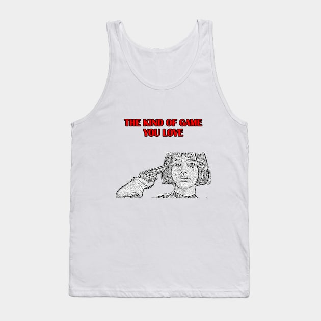 Leon Movie Sketch - The Kind of Game you Love Tank Top by Artsimple247